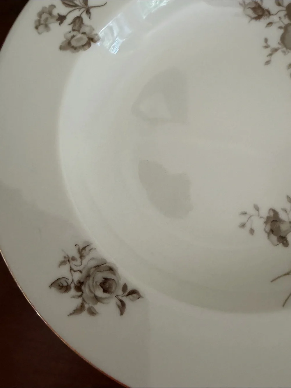 Vintage Johann Haviland Twilight Rose Set of 4 Cereal/Soup Bowls, Bavaria German